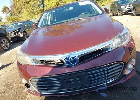 2013 Toyota Avalon Hybrid Limited z USA, uszkodzony, nr VIN 4T1BD1EB9DU009819